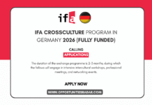CrossCulture Program in Germany 2026 (Fully Funded) CrossCulture Program in Germany 2026