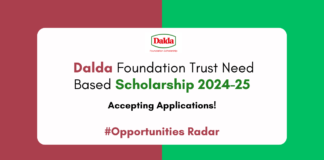 Dalda Foundation Trust Scholarship 2024