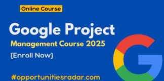 Google Project Management Online Course 2025