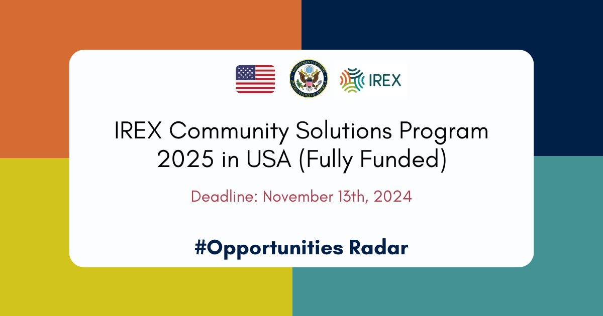 IREX Community Solutions Program 2025