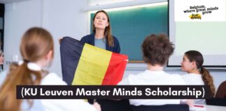 KU Leuven University Master Minds Scholarship 2025