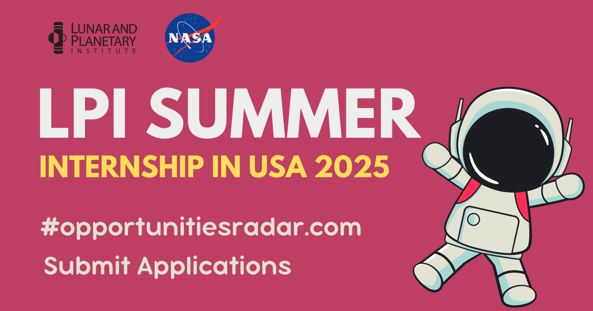 LPI Summer Internship in USA 2025