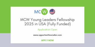 MCW Young Leaders Fellowship 2025