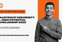 Maastricht University NL-High Potential Scholarship 2025