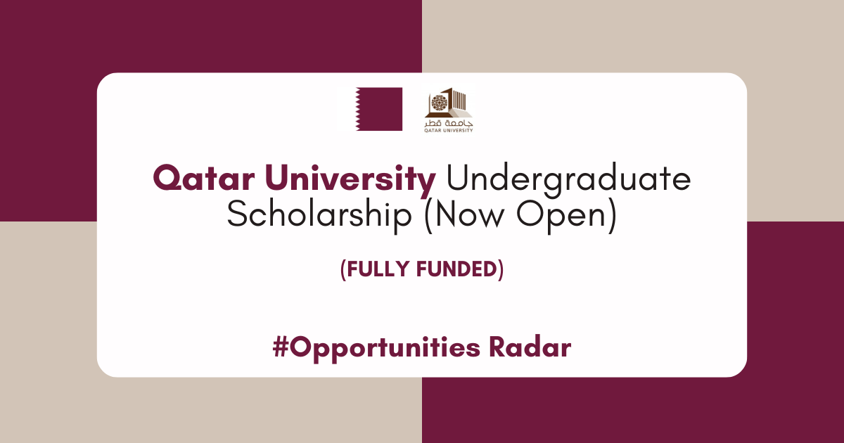 Qatar University Undergraduate Scholarship 2025