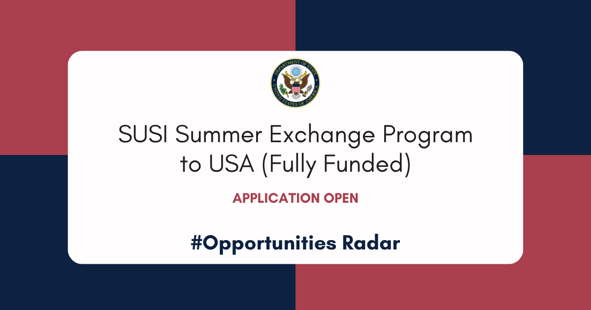 SUSI Summer Exchange Program 2025