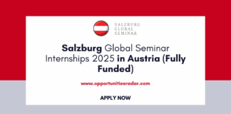 Salzburg Global Seminar Internships