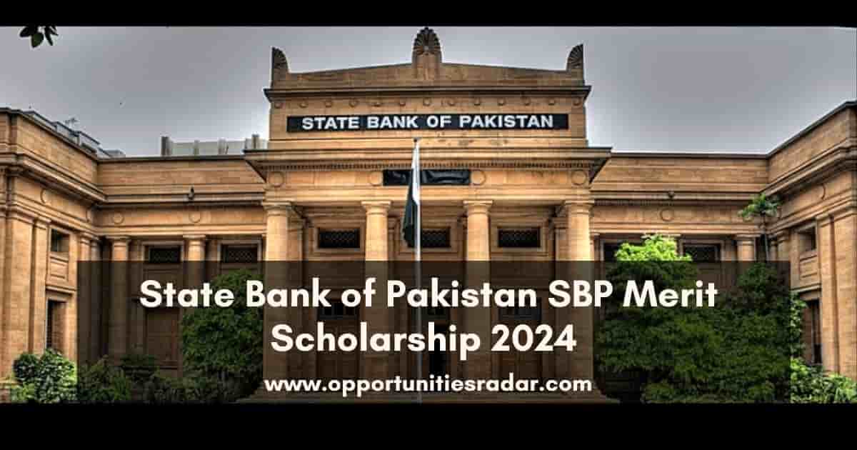 State Bank of Pakistan SBP Merit Scholarship 2024