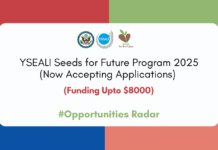 YSEALI Seeds for Future Program 2025