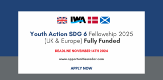 Youth Action SDG 6 Fellowship 2025