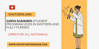 CERN Summer Student Program 2025