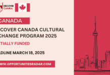 Discover Canada Cultural Exchange Program 2025