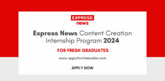 Express News Content Creation Internship 2024