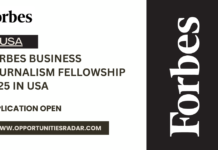 Forbes Business Journalism Fellowship 2025