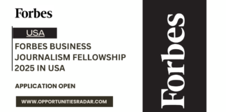 Forbes Business Journalism Fellowship 2025