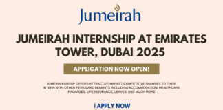 Jumeirah Emirates Tower Internship 2025