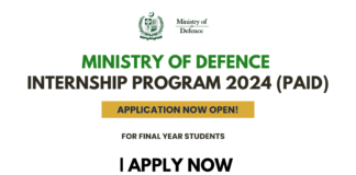 Ministry of Defence Internship 2024