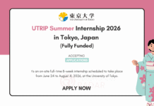 UTRIP SUMMER INTERNSHIP 2026