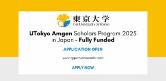 UTokyo Amgen Scholars Program 2025