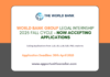 World Bank Group Legal Internship 2025 Fall Cycle