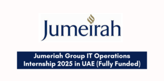 Jumeriah Group IT Operations Internship 2025