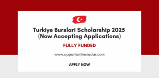 Turkiye Burslari Scholarship 2025