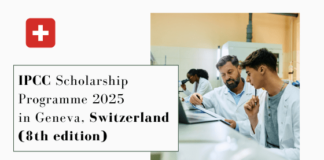 IPCC Scholarship Programme 2025