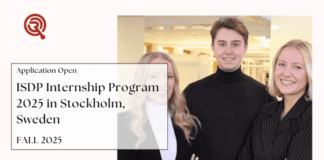 ISDP Internship Program 2025
