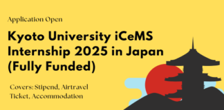 Kyoto University iCeMS Internship 2025
