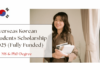 Overseas Korean Students Scholarship 2025