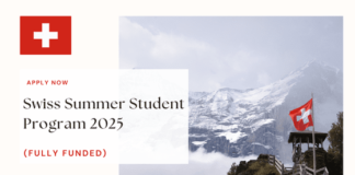 Swiss Summer Student Program 2025