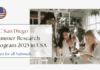 UC San Diego Summer Research Program 2025
