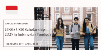 UINSA USIS Scholarship 2025 in Indonesia