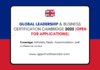 Global Leadership & Business Certification Cambridge 2025