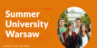 Summer University Warsaw 2025 in Poland