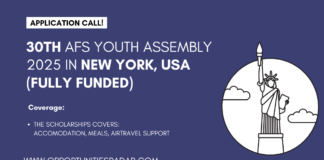AFS Youth Assembly 2025 in New York
