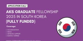 AKS Graduate Fellowship 2025