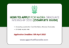 How to Apply for Nadra Graduate Internship 2025