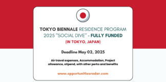 Tokyo Biennale Residence Program 2025
