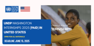 UNDP Washington Internships 2025