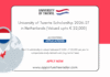 University of Twente Scholarship 2026
