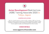 Asian Development Bank Institute (ADBI) Training Associate 2025