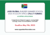 JASS Global Builder Summer School 2025