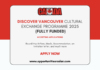 Discover Vancouver Cultural Exchange Program 2025
