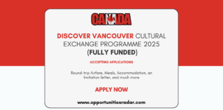 Discover Vancouver Cultural Exchange Program 2025