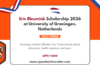 Eric Bleumink Scholarship 2026