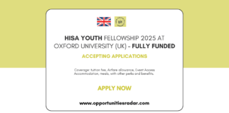 HISA Youth Fellowship 2025
