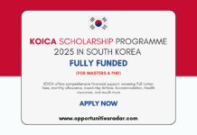 KOICA Scholarship 2025