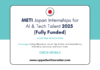 METI AI and Tech talent Internship 2025
