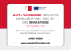 Malta Government Endeavour Scholarship 2025